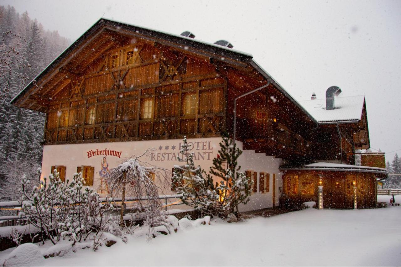 Skihotel Weiberhimmel Ultimo Dış mekan fotoğraf